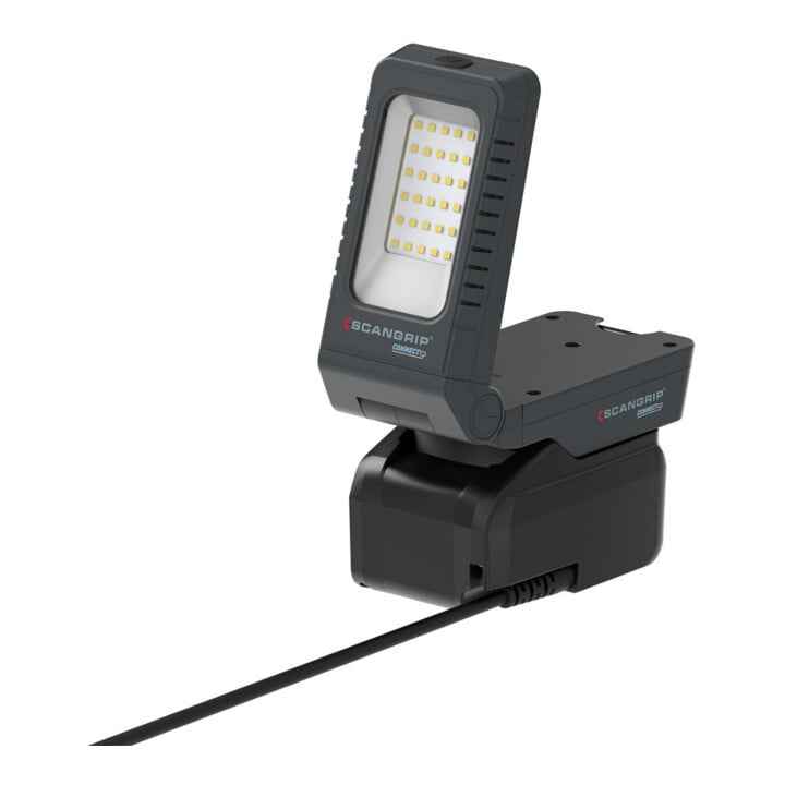 SCANGRIP Lampe de travail sans fil BASIC CONNECT 1000 lumens sans batterie