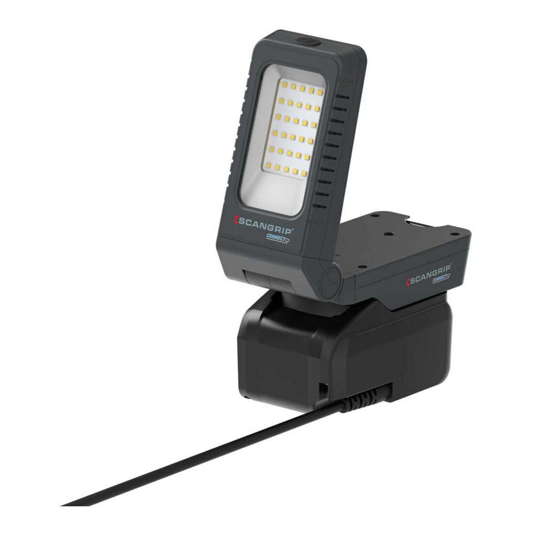 SCANGRIP Lampe de travail sans fil BASIC CONNECT 1000 lumens sans batterie