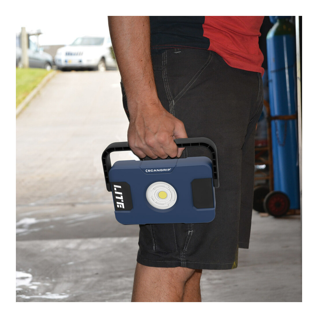 SCANGRIP Lampe de travail sans fil FLOOD LITE S 100-1000 lumens LITE