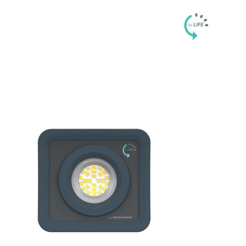 SCANGRIP Lampe de travail sans fil NOVA MINI Fore Life 100-1000 lumens