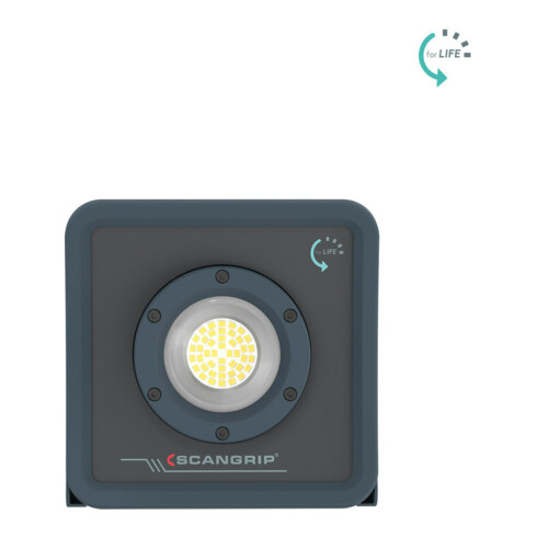 SCANGRIP Lampe de travail sans fil NOVA R Fore Life 200-2000 lumens