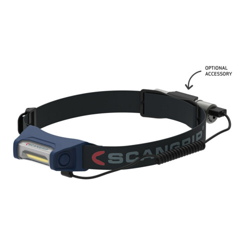 SCANGRIP Lampe frontale à LED avec batterie, Type: I-VIEW