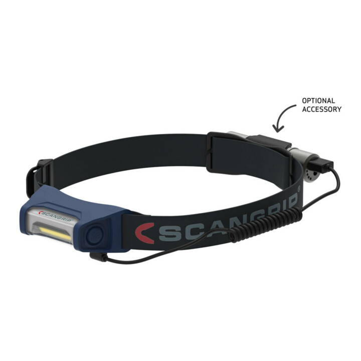 SCANGRIP Lampe frontale à LED avec batterie, Type: I-VIEW