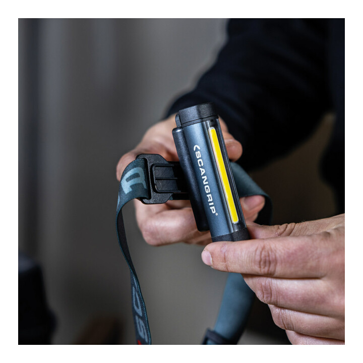 SCANGRIP Lampe frontale rechargeable Flex Wear Kit 75-150 lumens