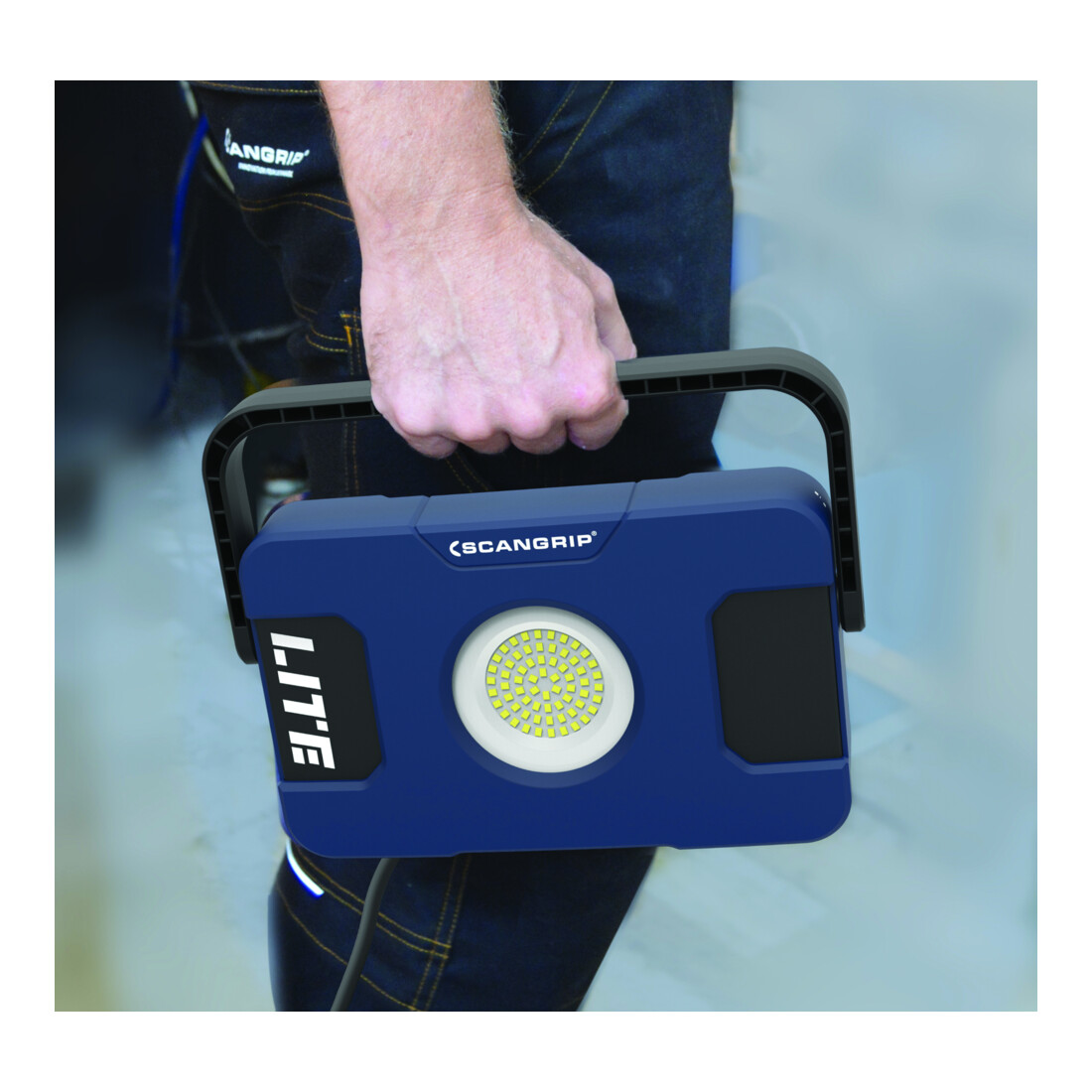 Scangrip LED-Baustrahler FLOOD LITE MC mit 5 m Kabel und bis zu 3000 Lumen