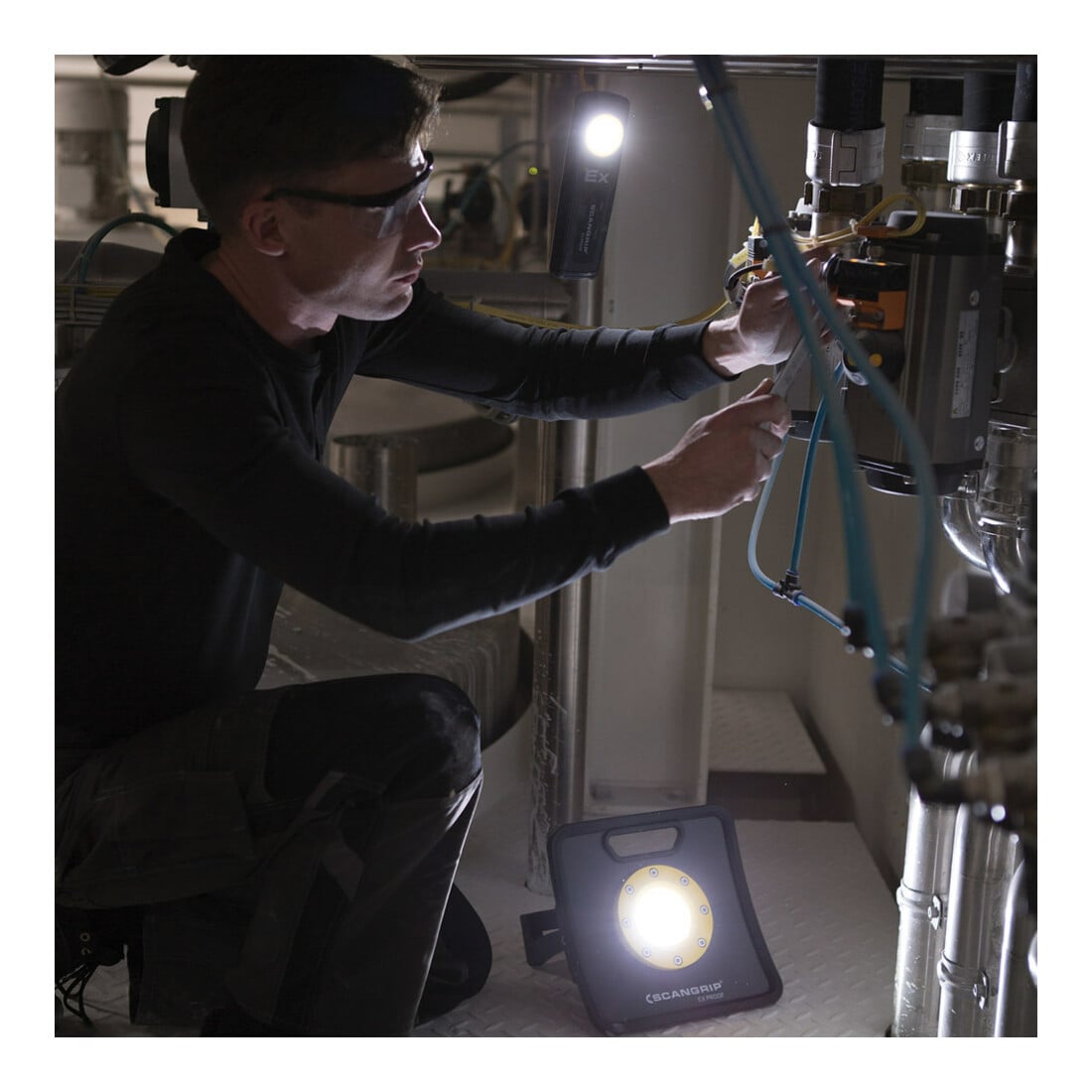 SCANGRIP LED-EX accuwerklamp, Type: NOVA-EXR