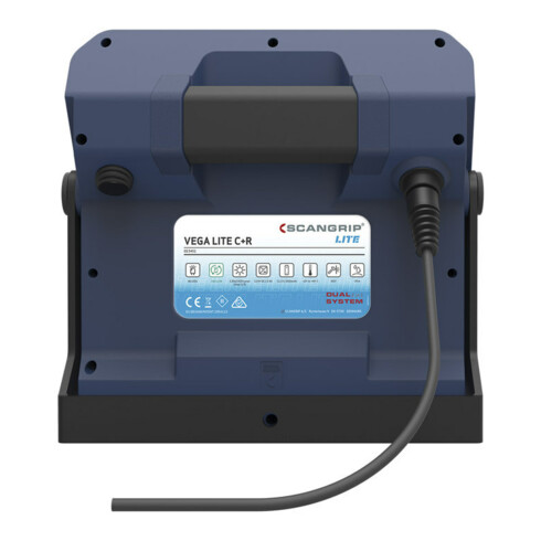 SCANGRIP Led-oppervlakverlichting met accu, Wattage: 18W