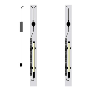 SCANGRIP LINE LIGHT 2-POST