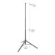 SCANGRIP Projecteur à ailes sans fil TOWER COMPACT CONNECT 1250-2500 lumens sans batterie