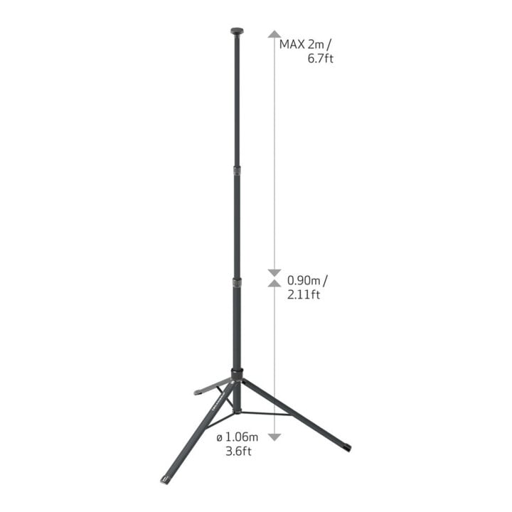 SCANGRIP Projecteur à ailes sans fil TOWER COMPACT CONNECT 1250-2500 lumens sans batterie