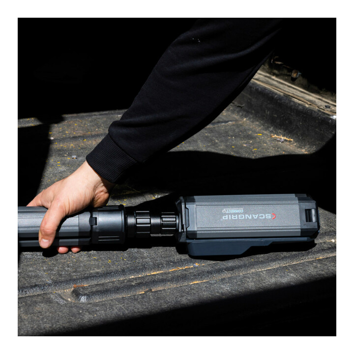 SCANGRIP Projecteur à ailettes sans fil DUO CONNECT 1250-2500 lumens sans batterie