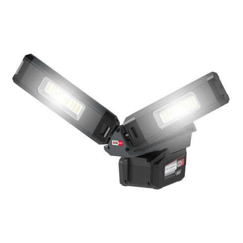 SCANGRIP Projecteur à ailettes sans fil DUO CONNECT 1250-2500 lumens sans batterie
