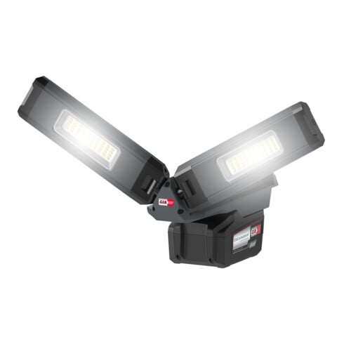 SCANGRIP Projecteur à ailettes sans fil DUO CONNECT 1250-2500 lumens sans batterie