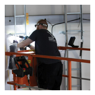 Scangrip Stirnlampe HEAD LITE A mit Batterien und Sensorsystem