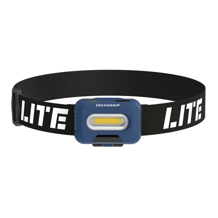 Scangrip Stirnlampe HEAD LITE A mit Batterien und Sensorsystem