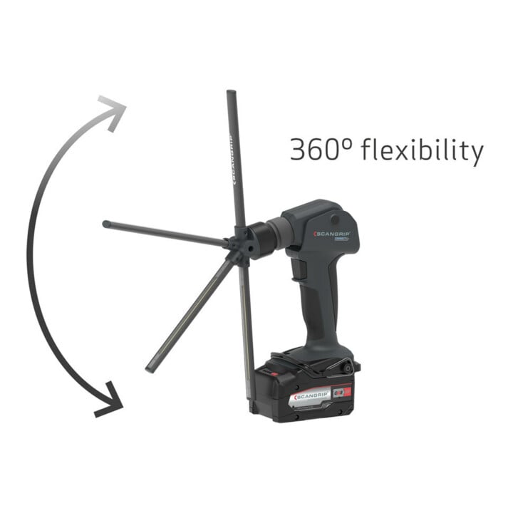 SCANGRIP Wechselaufsatz Flex 375-750Lumen für MULTILIGHT
