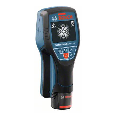 Bosch Scanner da parete per localizzatore D-tect 120, con batterie alcaline e adattatore per batterie