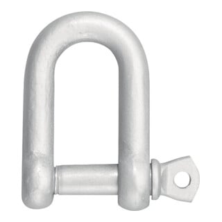Schäkel geschmiedet 1/4Zoll Bolzen Trgf.ca.0,1t
