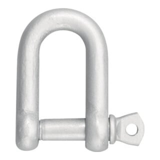 Schäkel Trgf.300kg Bügel/Bolzen 10mm ger.Form
