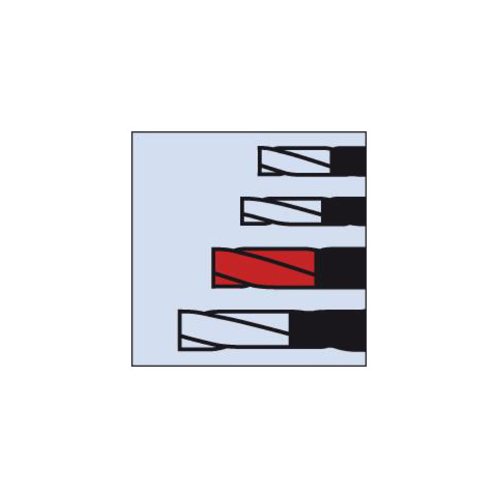 Schaftfr.6527L VHM FIRE 12,0/0,5mm HA Z4 Gühring