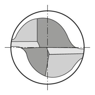 Schaftfr. D6527K VHM 6,0mm HA Z 2 FORMAT