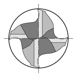Schaftfr. WN VHM TiALN 4,0mm HB Z 4 FORMAT