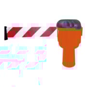 Schake Absperrgurt, mit 12 Metern Absperrgurt, rot / weiß