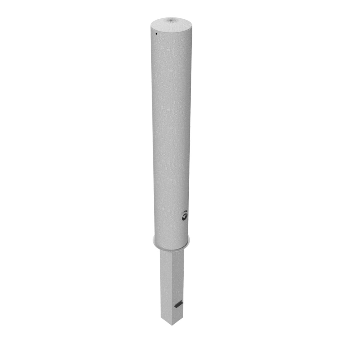 Schake Absperrpfosten Typ 40151F, herausnehmbar, Ø 152mm + Dreikantverschluß, feuerverzinkt