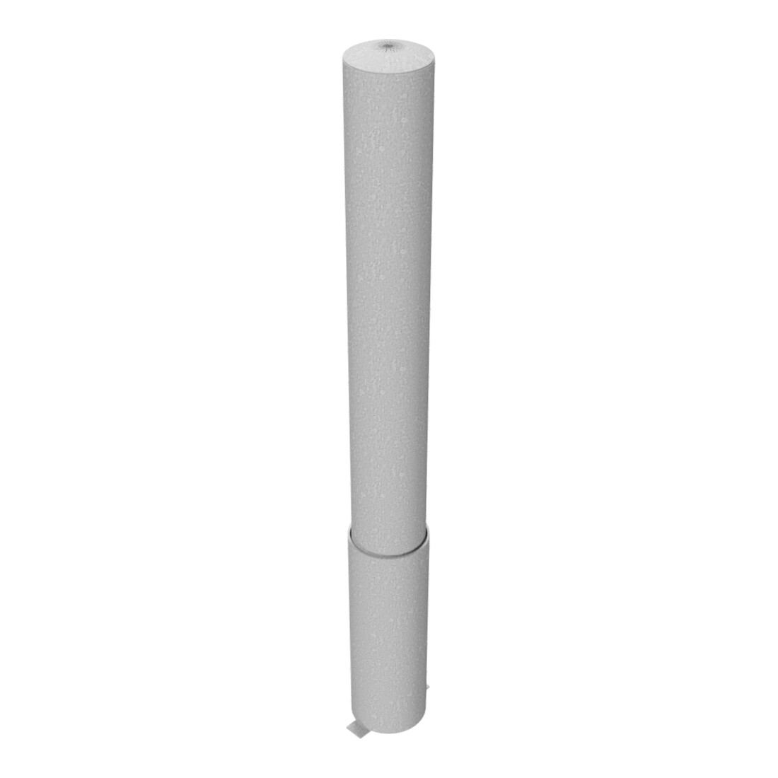 Schake Absperrpfosten Typ 40151H, herausnehmbar, ohne Verschluss, Ø 152mm, Gesamtlänge:1500mm, feuerverzinkt