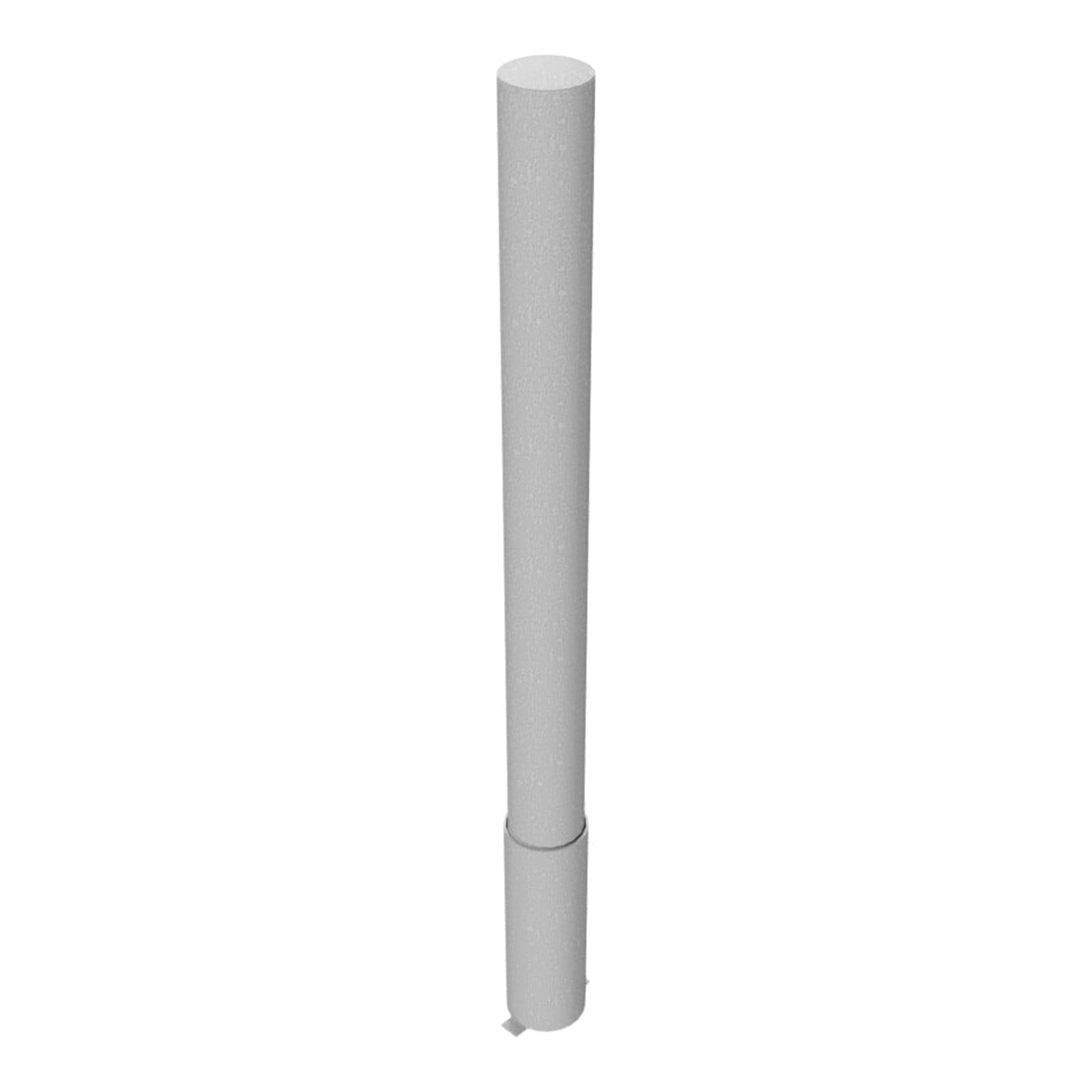 Schake Absperrpfosten Typ 40152H, herausnehmbar, ohne Verschluss, Ø 152mm, Gesamtlänge:2000mm, feuerverzinkt