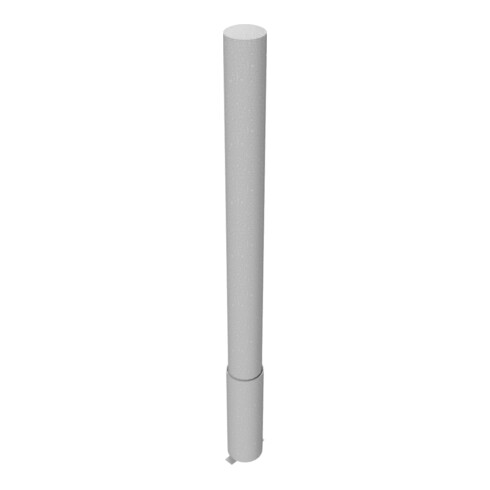 Schake Absperrpfosten Typ 40152H, herausnehmbar, ohne Verschluss, Ø 152mm, Gesamtlänge:2000mm, feuerverzinkt
