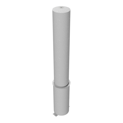 Schake Absperrpfosten Typ 40191, herausnehmbar, ohne Verschluss, Ø 193mm, Gesamtlänge:1500mm, feuerverzinkt