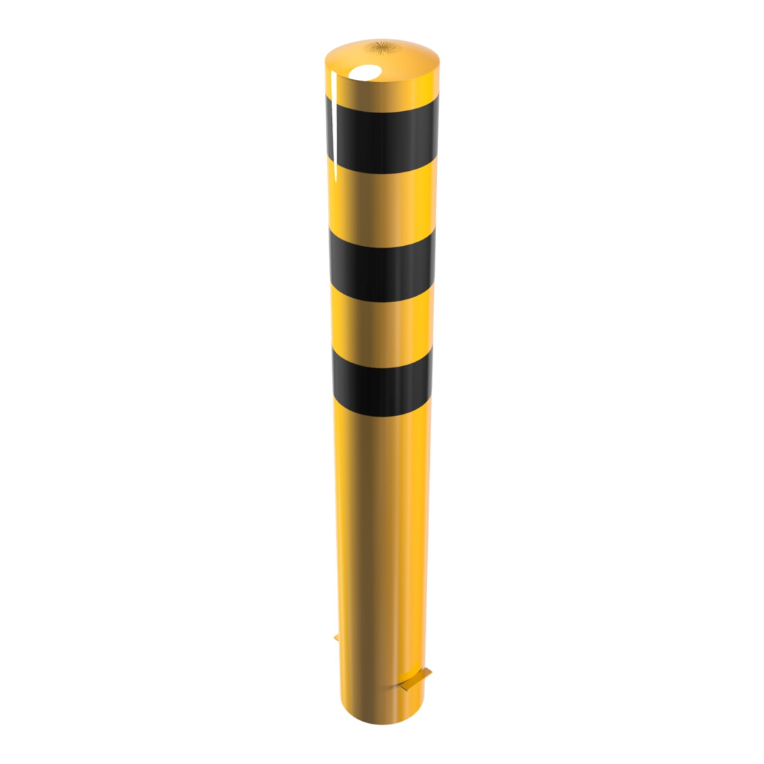 Absperrpfosten 40192BG D193 mm, 2000 mm lang