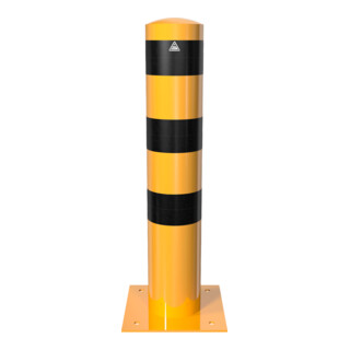 Set Durchgangssperre 70x70mm feuerverzinkt, rot Zylind + BefestigungsschraubensatzTyp 1