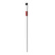 Schake Absperrpfosten Typ 4042B/1, ortsfest-, Ø42mm, zum Einbetonieren, weiß / rot + 1 Öse-2