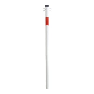 Schake Absperrpfosten Typ 4042E, ortsfest, Ø42mm, zum Einschlagen, Gesamtlänge 1300 mm