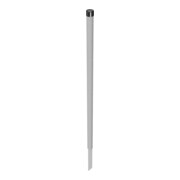 Schake Absperrpfosten Typ 4042E, ortsfest, Ø42mm, zum Einschlagen, Gesamtlänge 1300 mm-2