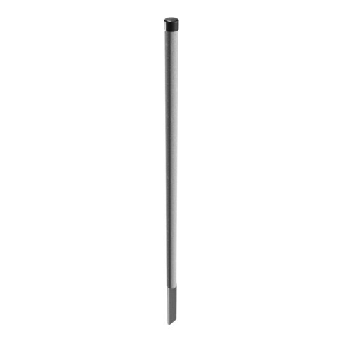 Schake Absperrpfosten Typ 4042E, ortsfest, Ø42mm, zum Einschlagen, Gesamtlänge 1300 mm
