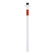 Schake Absperrpfosten Typ 4042P/1, ortsfest, für Dübelbefestigung, Überflur 900 mm + 1 Öse-2