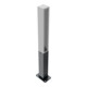 Schake Absperrpfosten Typ 40731PB, ortsfest, 70x70mm, Oberteil Flachstahl-4