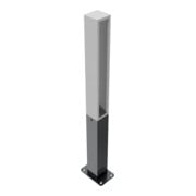 Schake Absperrpfosten Typ 40731PB, ortsfest, 70x70mm, Oberteil Flachstahl-5