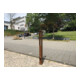 Schake Absperrpfosten Typ 4073PB, ortsfest, 70x70mm, Oberteil Flachstahl-5