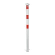 Schake Absperrpfosten Typ 460/1, ortsfest, 60mm Ø, zum Einbetonieren, + 1 Öse