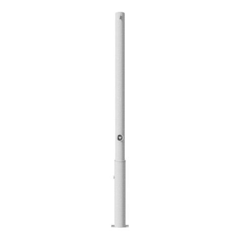Schake Absperrpfosten Typ 460F/2, herausnehmbar, Ø 60mm + Dreikantverschluß, + 2 Ösen