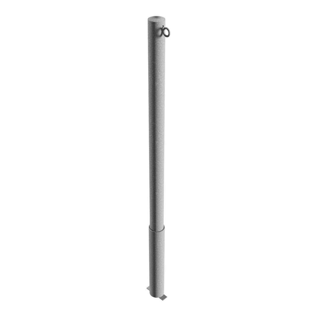 Schake Absperrpfosten Typ 460H/1, herausnehmbar, Ø 60mm, ohne Verschluß, + 1 Öse