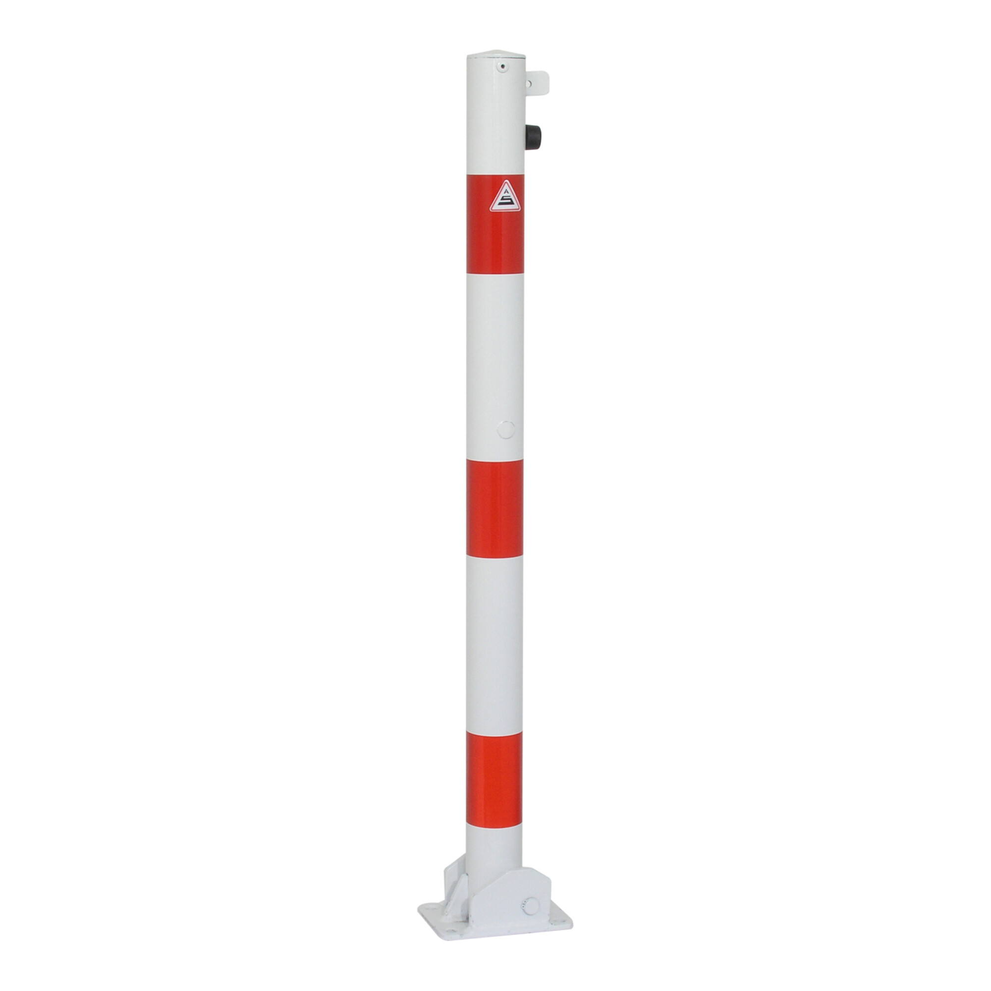 Schake Absperrpfosten Typ 460UV, umlegbar, für Vorhangschloß, Ø 60mm, feuerverzinkt