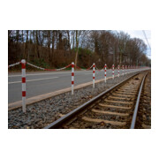 Schake Absperrpfosten Typ 460V/1, herausnehmbar, Ø 60 mm, für Vorhangschloß, + 1 Öse-5