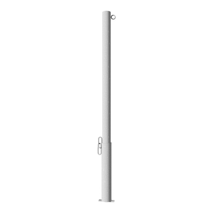 Schake Absperrpfosten Typ 460V/1, herausnehmbar, Ø 60 mm, für Vorhangschloß, + 1 Öse
