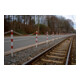 Schake Absperrpfosten Typ 460VB/1, herausnehmbar, Ø 60 mm, für Vorhangschloß, weiß / rot + 1 Öse-4