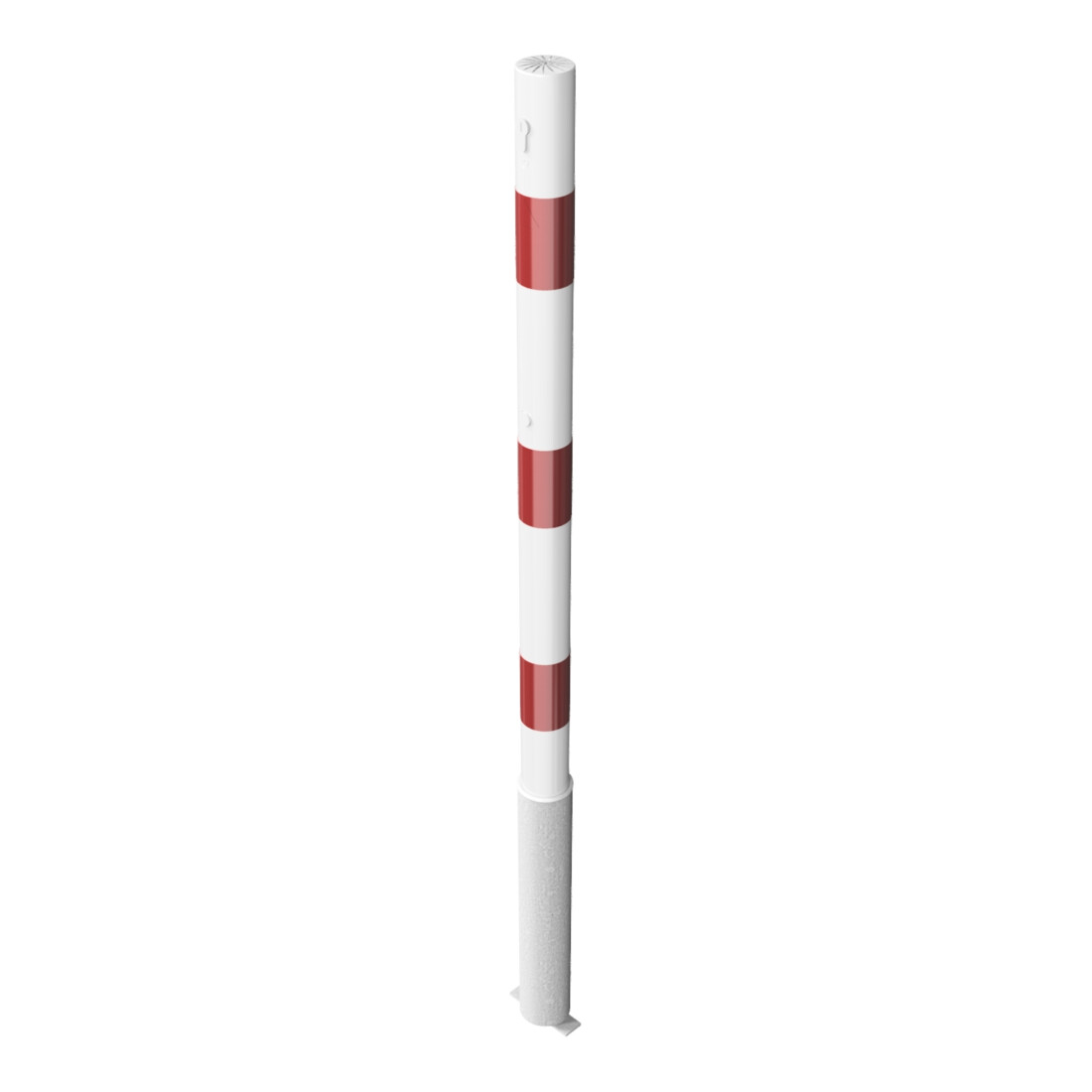 Schake Absperrpfosten Typ 460Z, herausnehmbar, Ø 60mm + Profilzylinder, feuerverzinkt